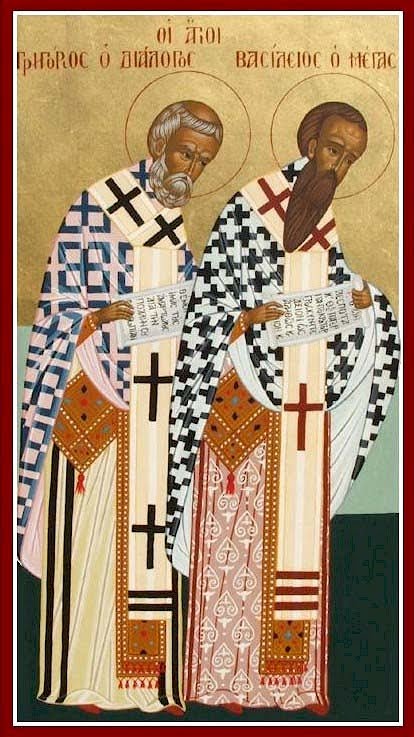 Saint Basil the Great and Gregory of Nazianzus